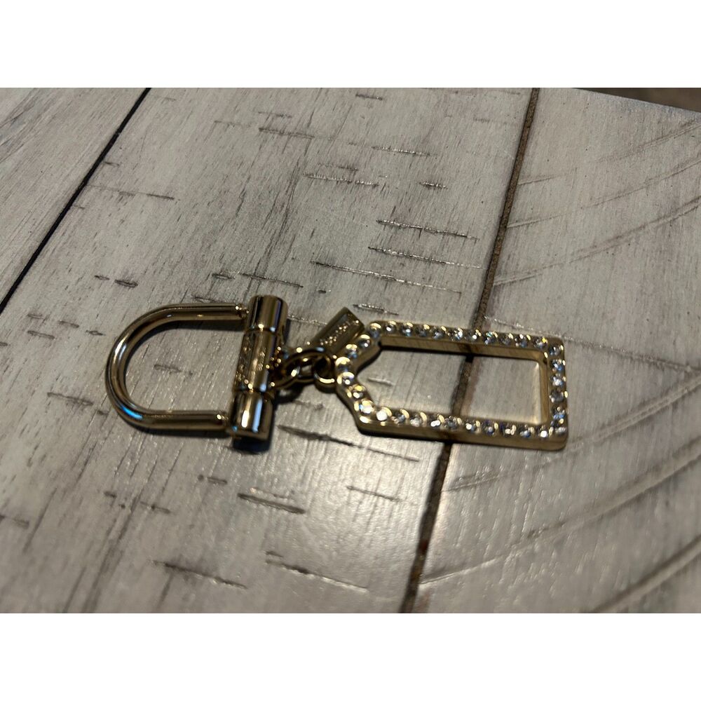 Coach Bag Charm Gold NWOT